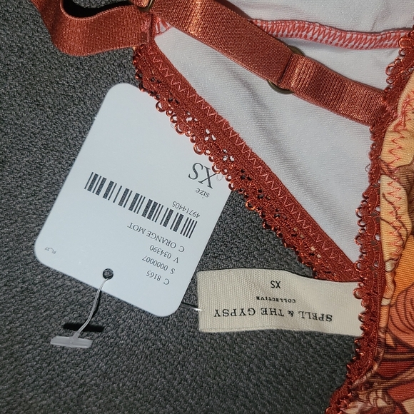 New spell Amethyst bralette amber copper bra XS FP - Picture 15 of 16